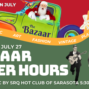 Christmas in July at The Bazaar