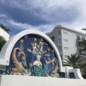 City of Sarasota, Smithsonian Institute Celebrate Mermaid Fountain Tonight