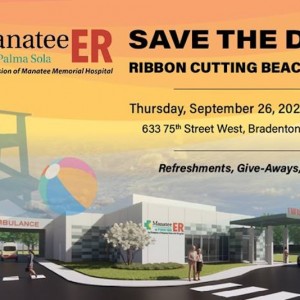  Manatee Memorial Hospital Hosts Ribbon Cutting  for New Freestanding Emergency Department