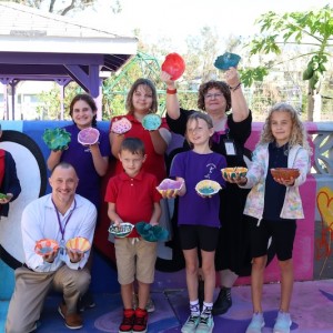 Community Day School Students Fight Against Hunger with Art