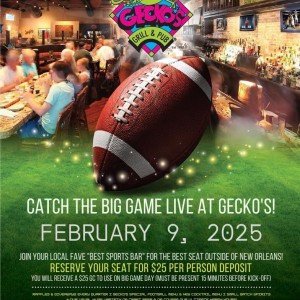 The Big Game at Gecko's