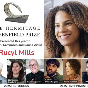 Rucyl Mills Awarded 2025 Hermitage Greenfield Prize 